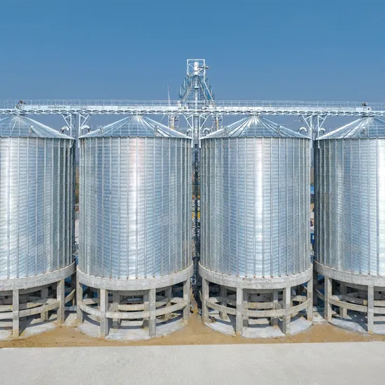 200-Ton Galvanized Steel Grain Feed Storage Silo