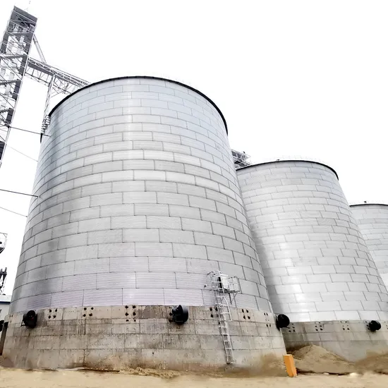 Corrugated Steel Feed Silo for Livestock Grain Storage