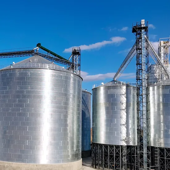 Corrugated Steel Feed Silo for Livestock Grain Storage